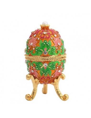 ŒUF DE FABERGÉ ÉCLAT DE TOPAZE IMITATION de votre