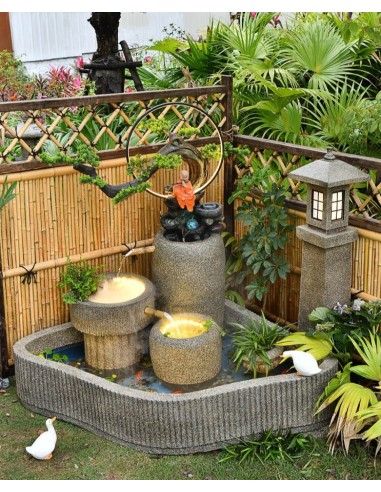 Fontaine a Eau de Jardin Moderne Fin de série