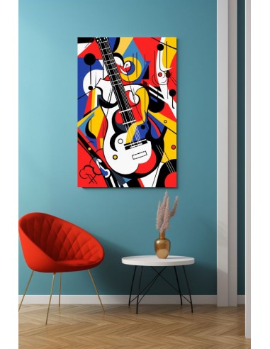 Tableau Pop Art Guitare Découvrez la collection