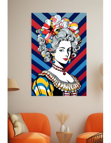 Tableau Pop Art Rococo la chaussure