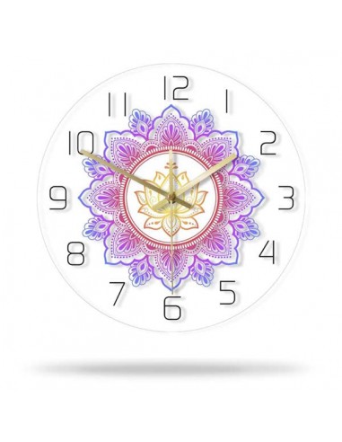 Horloge Bouddha Murale avec Mandala vous aussi creer 