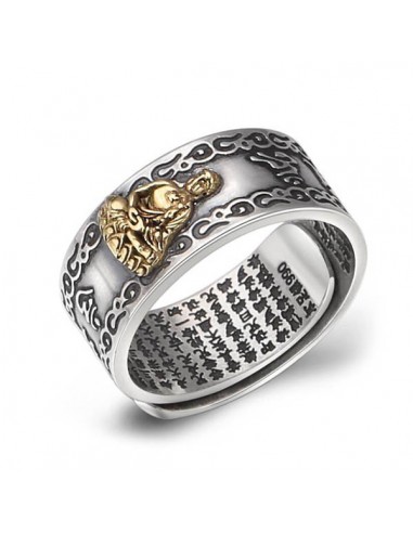 Bague Bouddha Divinité Bouddhiste (Argent) Vous souhaitez 