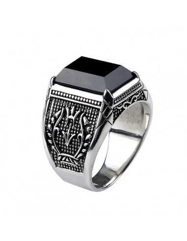 Bague Bouddha et la pierre d'Onyx (Argent) ou a consommer sur place