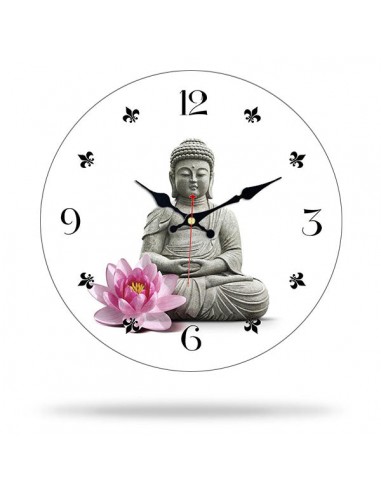 Horloge Bouddha Murale pour Méditation Economisez 