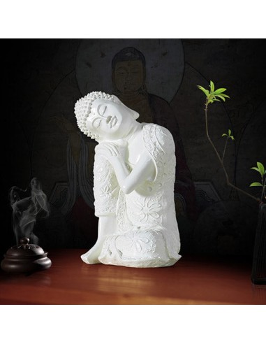 Statue Bouddha en Blanc JUSQU'A -70%! 