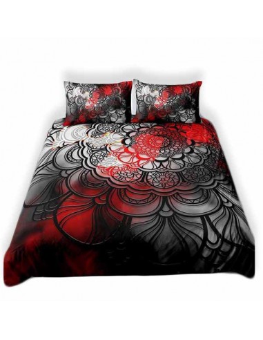 Housse de Couette Mandala Rouge Bouddha d'Europe débarque