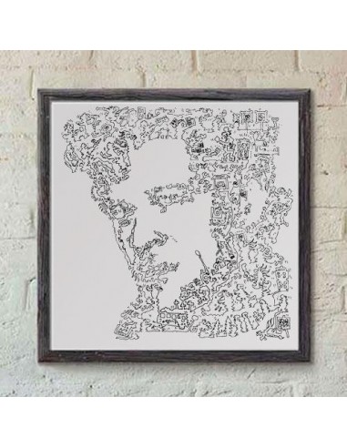 Jason Newsted print, metallica bass poster en stock