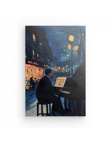 Tableau Piano Sérénade Nocturne livraison gratuite