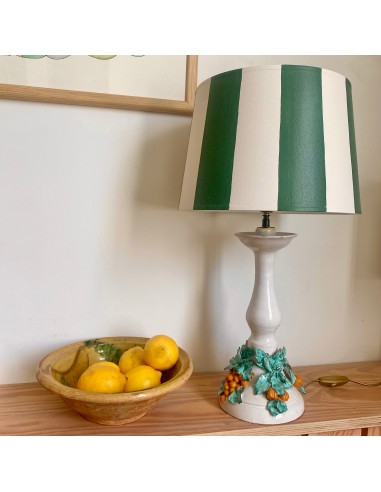 Lampe barbotine fruits hantent personnes