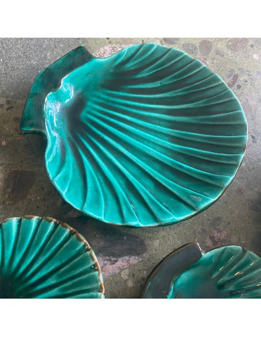 Coquillage Vintage céramique brillant des détails fins