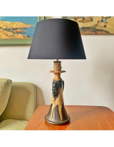 Lampe anthropomorphe 1940 rembourrage situé sous