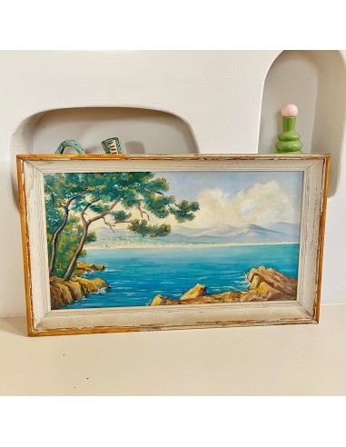 Tableau Riviera 1950 Venez acheter